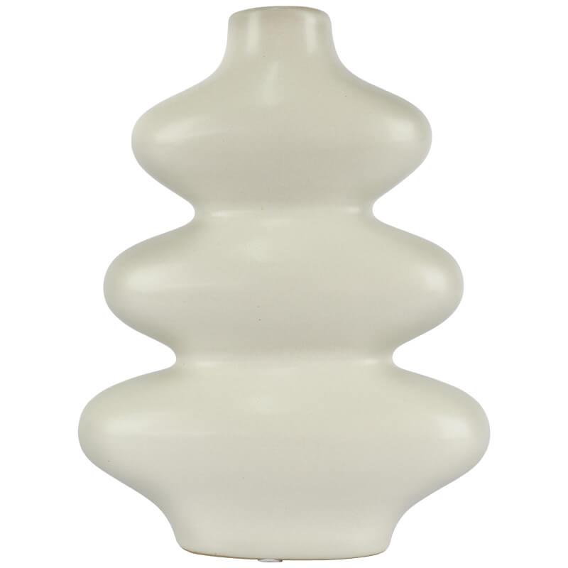 CREAM WHITE GUGU VASE