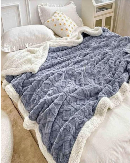 Geo Print Soft Sherpa Throws (200*230cm)