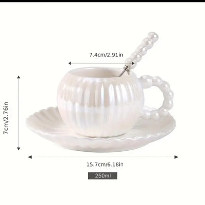 Pearl 18 Piece Set Tea Set