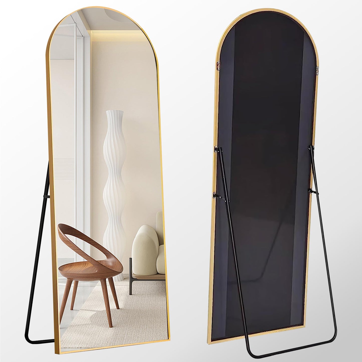 Gold Arch Full Length Mirror