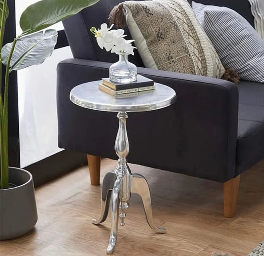 Chrome Side Table