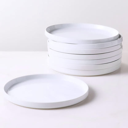 White 12 Piece Plates