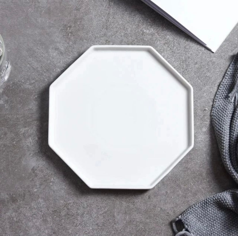 Hexagon Shaped Dinner Set