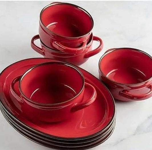 8 Piece Plate & Bowl  Serveware