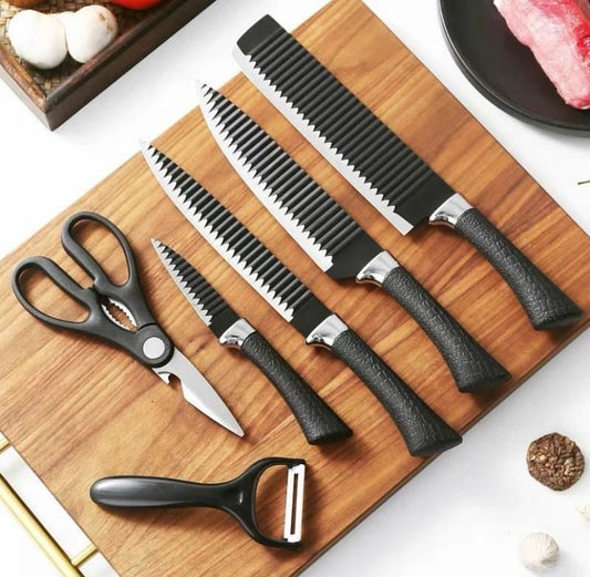 6 PC Knife Set