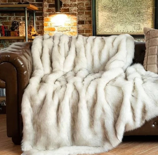 Faux Fur Throws Blankets