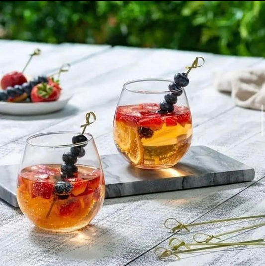 Stemless Wine Glasses