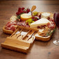 Bamboo Cheese Board and Knife Set