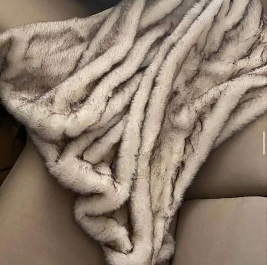 Faux Fur Throw Blankets