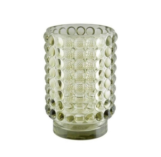 Dotted Glass Candle Votive (13cm)