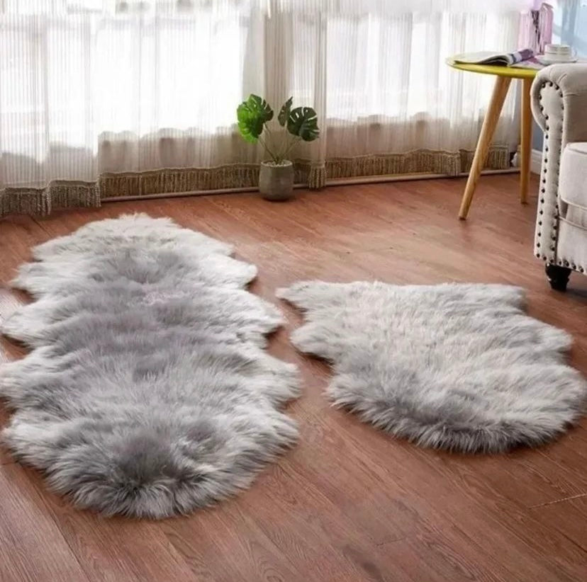 Faux Fur  Sheep Rug