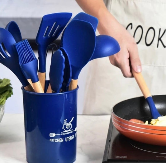 13 Piece Silicone Kitchen Tool Set