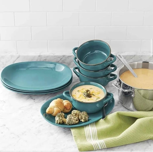 8 Piece Plate & Bowl Serveware