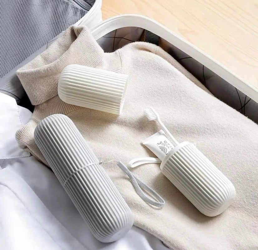 Travel Portable Toothbrush Toothpaste Holder Storage Case Box Organizer