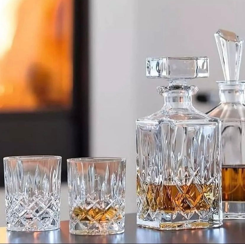 Piece Whiskey Decanter Set