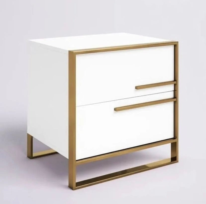 The Modern Design With Gold Metal Frame